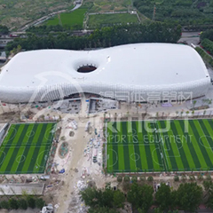 成都大運會新建場館——新都香城體育中心圍網選用制造！